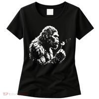 Blowing Wishes Funny Bigfoot Dandelion Women's T-Shirt thumb 0