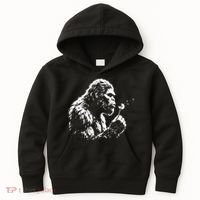 Blowing Wishes Funny Bigfoot Dandelion Kids Hoodie thumb 0