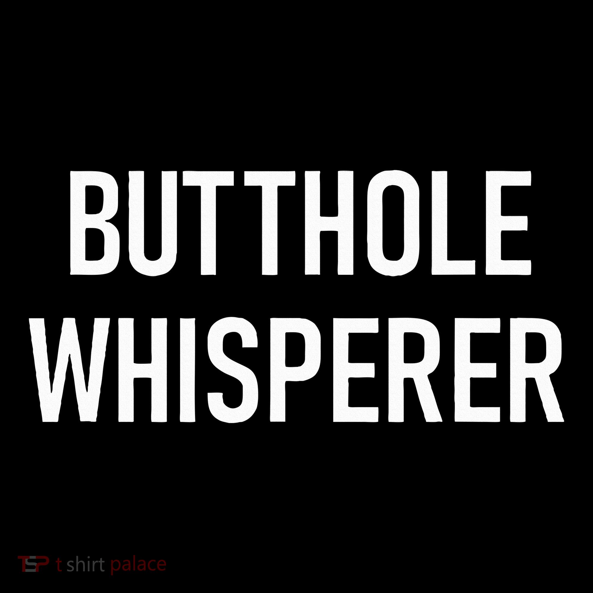 Butthole Whisperer Funny Jokes Sarcastic Coaster