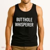 Butthole Whisperer Funny Jokes Sarcastic Tank Top thumb 3