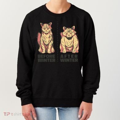 Before Winter Funny Cat Women's Sweatshirt