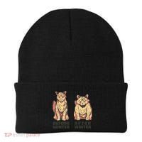 Before Winter Funny Cat Beanie thumb 0