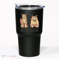 Before Winter Funny Cat Tumbler thumb 0