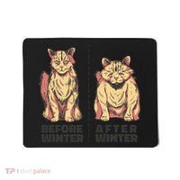 Before Winter Funny Cat Mousepad thumb 0