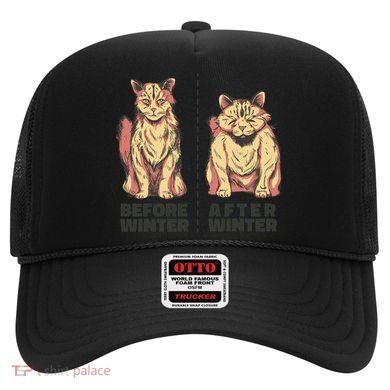 Before Winter Funny Cat Hat