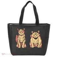 Before Winter Funny Cat Tote Bag thumb 0