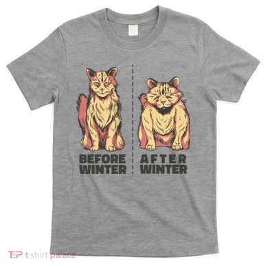 Before Winter Funny Cat T-Shirt