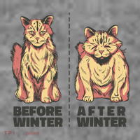 Before Winter Funny Cat Women's Long Sleeve Shirt thumb 2