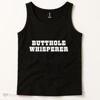 Butthole Whisperer Funny Jokes Sarcastic Tank Top thumb 2