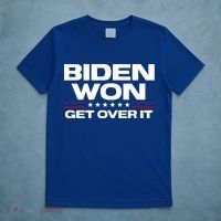 Biden Won Get Over It Patriotic Pro Joe Anti Trump Funny T-Shirt thumb 5