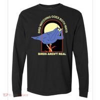 Bird Watching Goes Both Ways Bird Aren’T Real Comfort Colors Heavyweight Long Sleeve T-Shirt thumb 0