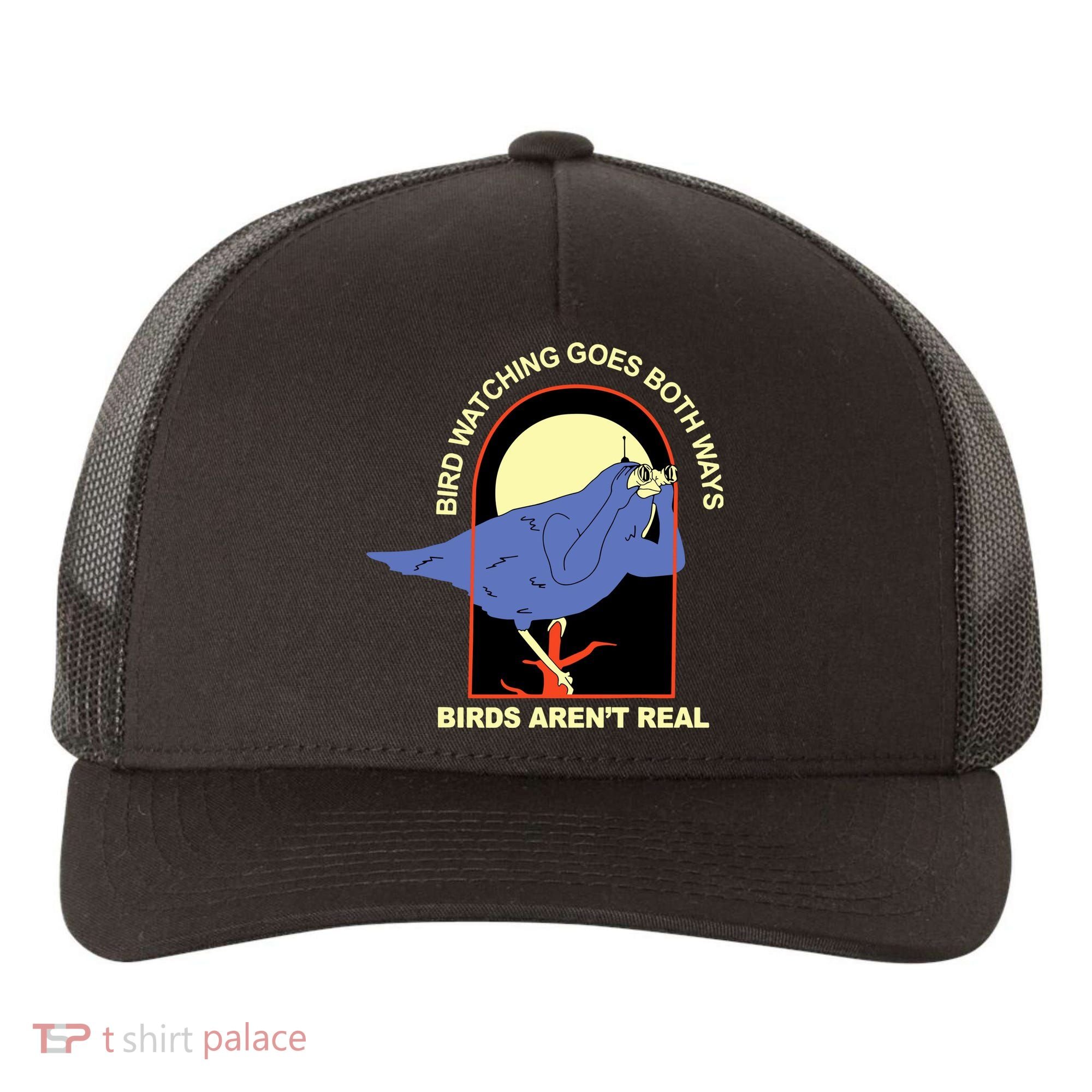 Bird Watching Goes Both Ways Bird Aren’T Real Yupoong Adult 5-Panel Trucker Hat