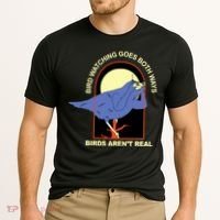 Bird Watching Goes Both Ways Bird Aren’T Real Cooling Performance Crew T-Shirt thumb 2