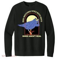 Bird Watching Goes Both Ways Bird Aren’T Real V.I.T. Fleece Crew Sweatshirt thumb 0