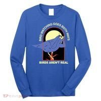 Bird Watching Goes Both Ways Bird Aren’T Real Long Sleeve Shirt thumb 0