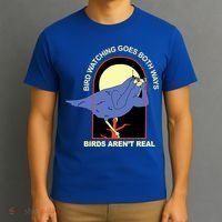 Bird Watching Goes Both Ways Bird Aren’T Real T-Shirt thumb 3