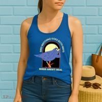Bird Watching Goes Both Ways Bird Aren’T Real Women's Tank Top thumb 2
