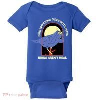 Bird Watching Goes Both Ways Bird Aren’T Real Baby Bodysuit thumb 0