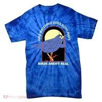 Bird Watching Goes Both Ways Bird Aren’T Real Tie-Dye T-Shirt thumb 0
