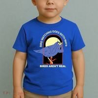 Bird Watching Goes Both Ways Bird Aren’T Real Toddler T-Shirt thumb 2
