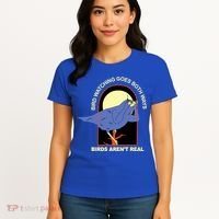 Bird Watching Goes Both Ways Bird Aren’T Real Women's T-Shirt thumb 4
