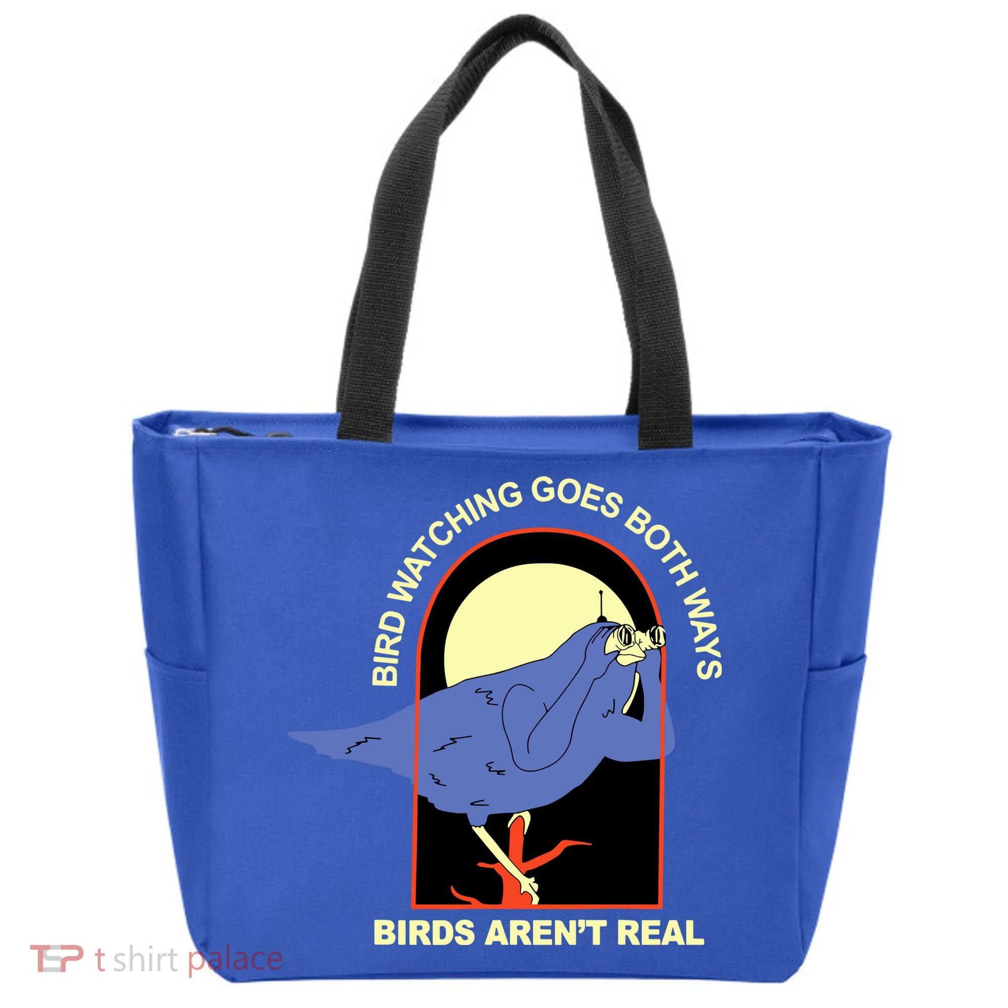 Bird Watching Goes Both Ways Bird Aren’T Real Tote Bag