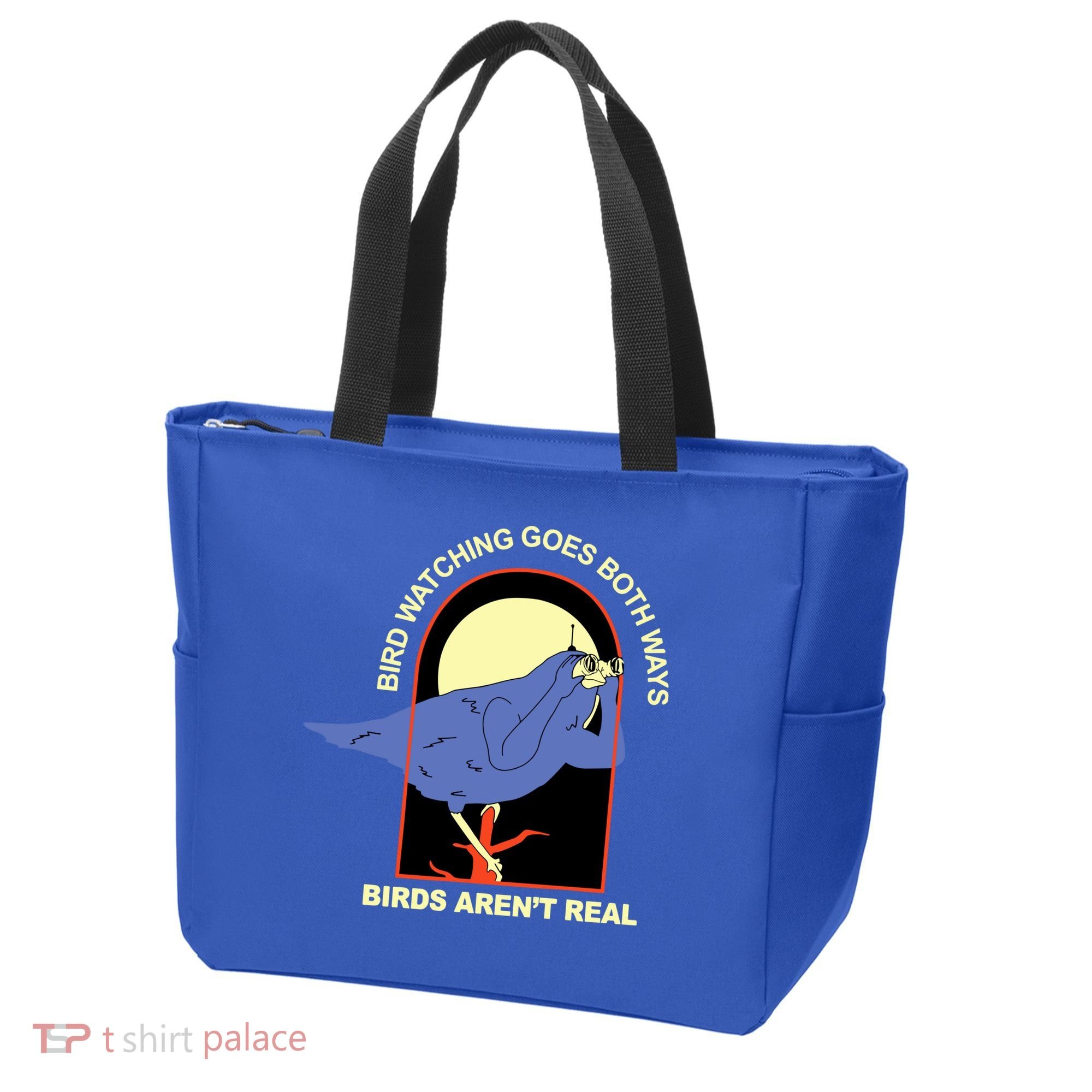 Bird Watching Goes Both Ways Bird Aren’T Real Tote Bag