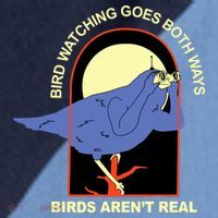 Bird Watching Goes Both Ways Bird Aren’T Real Raglan Baseball Sleeve Shirt thumb 2