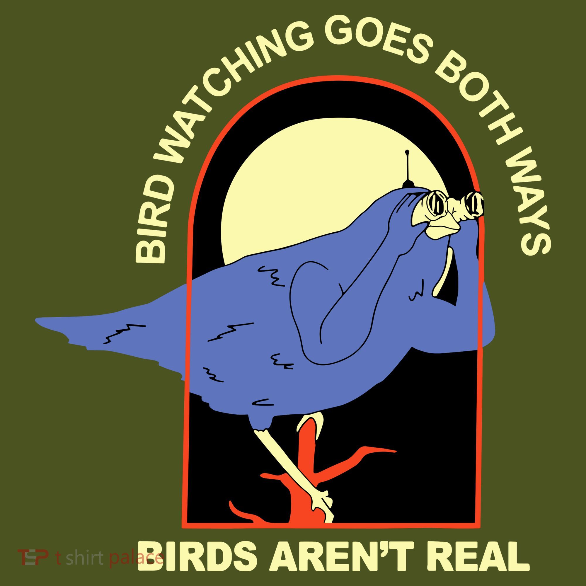 Bird Watching Goes Both Ways Bird Aren’T Real The Baniff Cuffed Pom Beanie