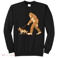 Bigfoot Walking German Shepherd Sweatshirt thumb 0