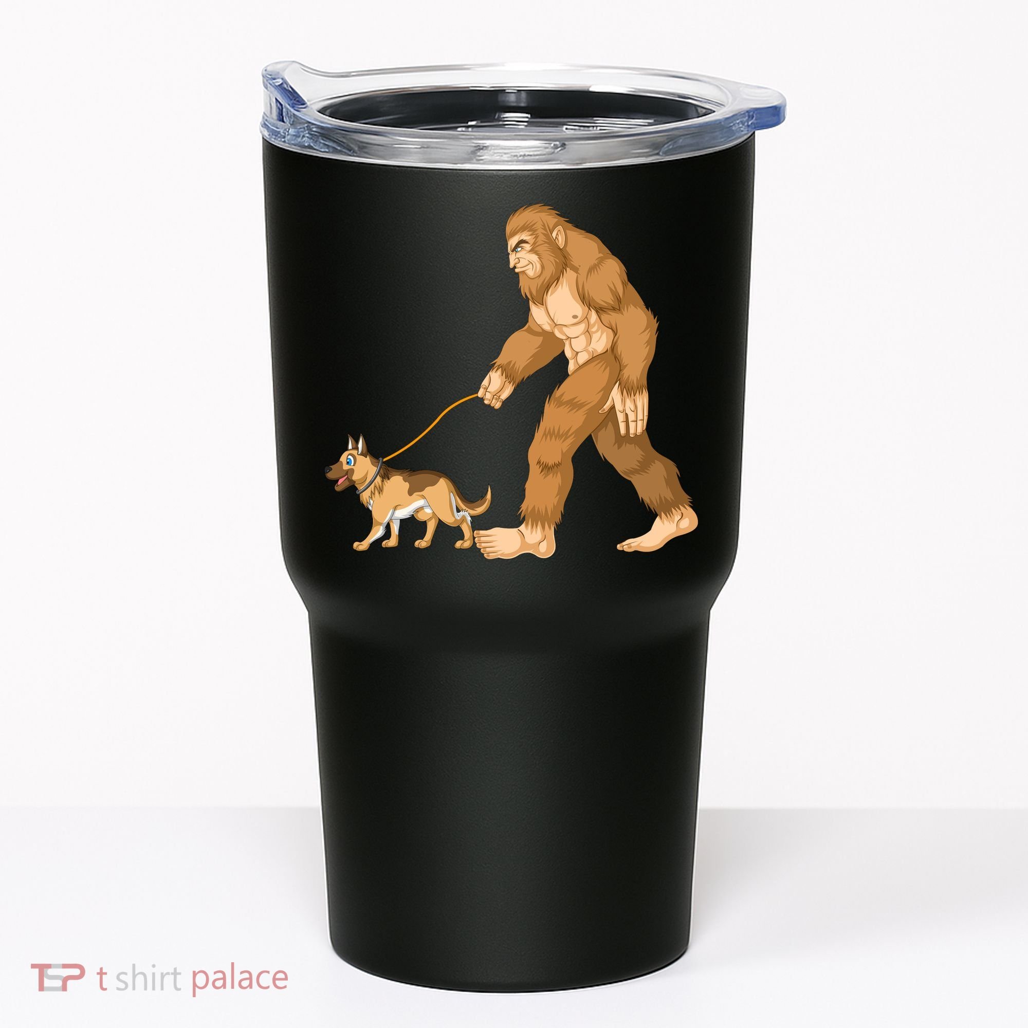 Bigfoot Walking German Shepherd Tumbler