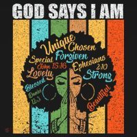 Black Women God Says I Am Black History Month Women's Hoodie thumb 2