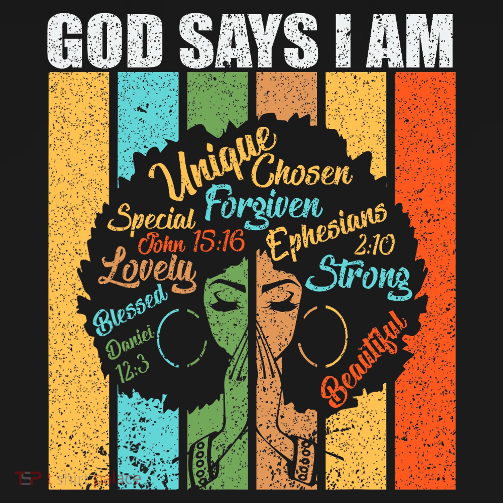 Black Women God Says I Am Black History Month Women's Hoodie