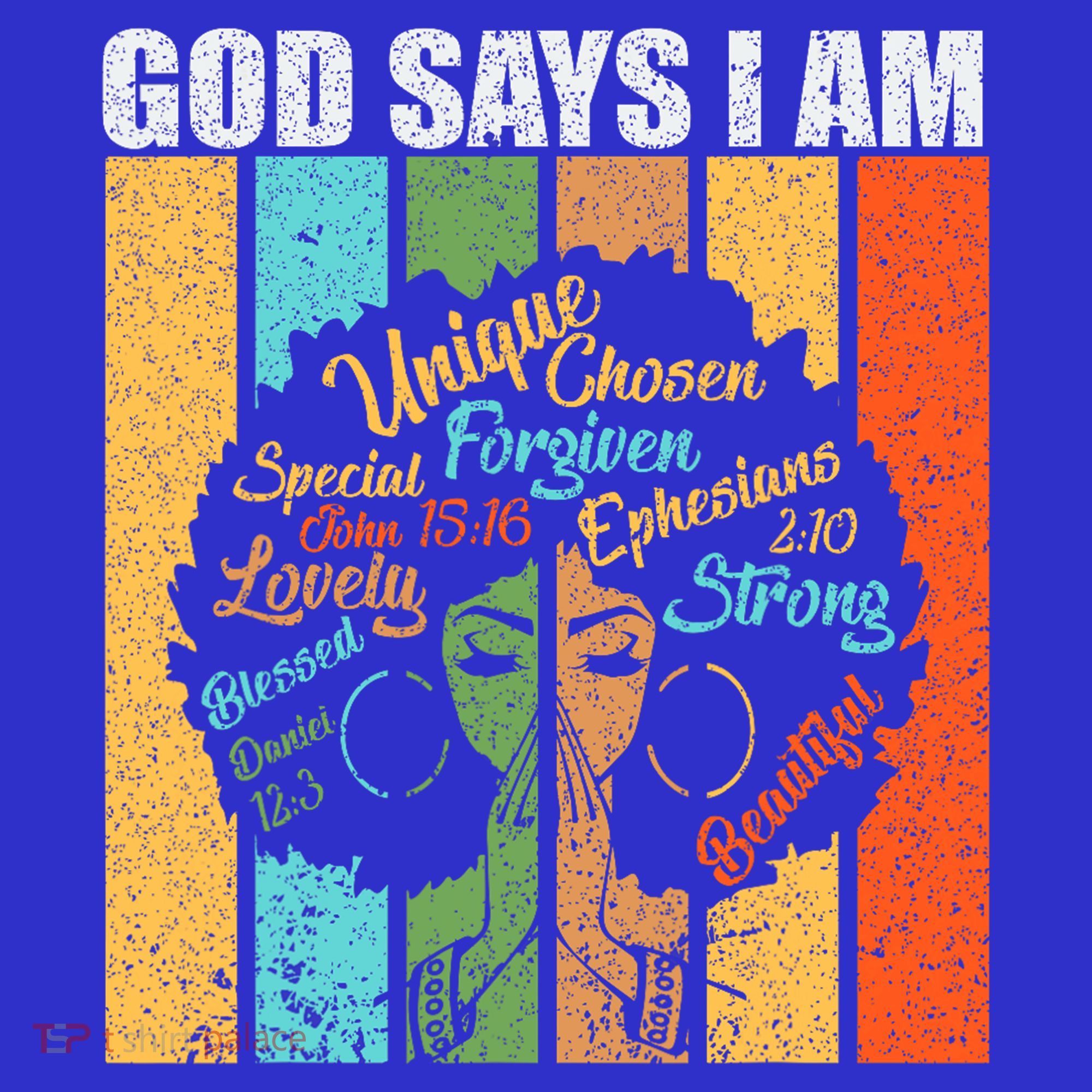 Black Women God Says I Am Black History Month Sweatshirt