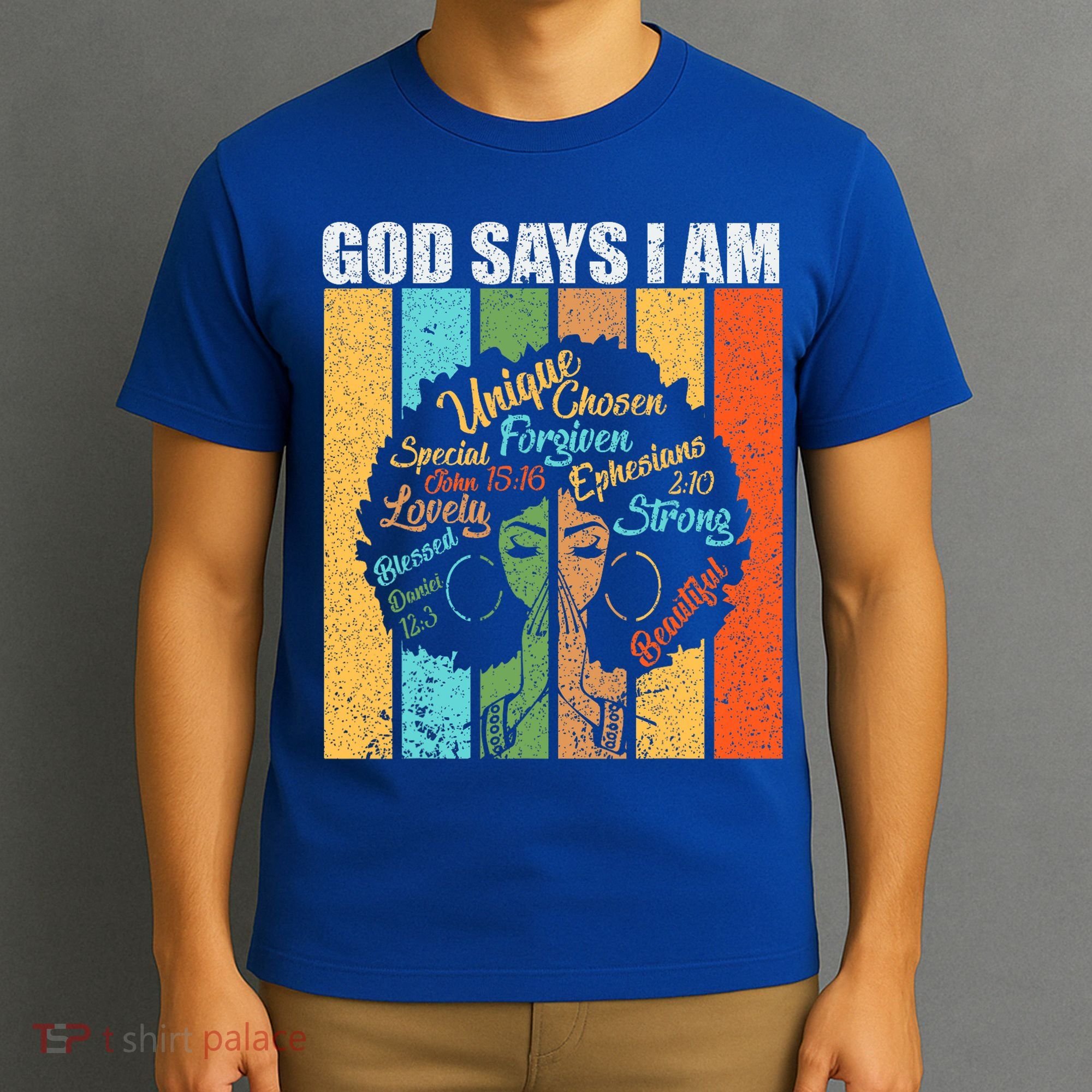 Black Women God Says I Am Black History Month T-Shirt