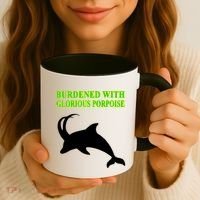Burdened With Glorious Porpoise Coffee Mug thumb 3