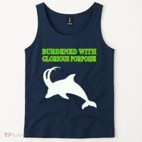 Burdened With Glorious Porpoise Tank Top thumb 2