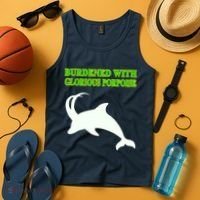Burdened With Glorious Porpoise Tank Top thumb 4