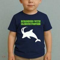 Burdened With Glorious Porpoise Toddler T-Shirt thumb 2