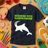 Burdened With Glorious Porpoise Kids T-Shirt thumb 3