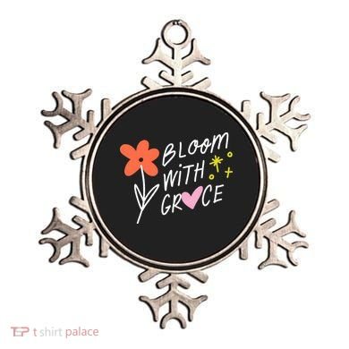 Bloom With Grace Summer Quote Ornament