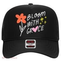 Bloom With Grace Summer Quote Hat thumb 0