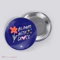 Bloom With Grace Summer Quote Button thumb 0