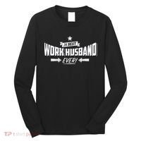 Best Work Husband Ever Work Gift Long Sleeve Shirt thumb 0