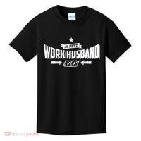 Best Work Husband Ever Work Gift Kids T-Shirt thumb 0