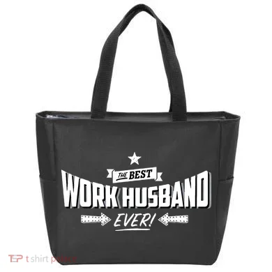 Best Work Husband Ever Work Gift Tote Bag