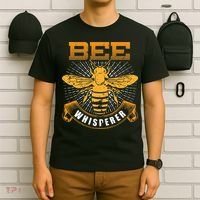 Bee Whisperer Honey Farmer Beekeeper Beekeeping T-Shirt thumb 6