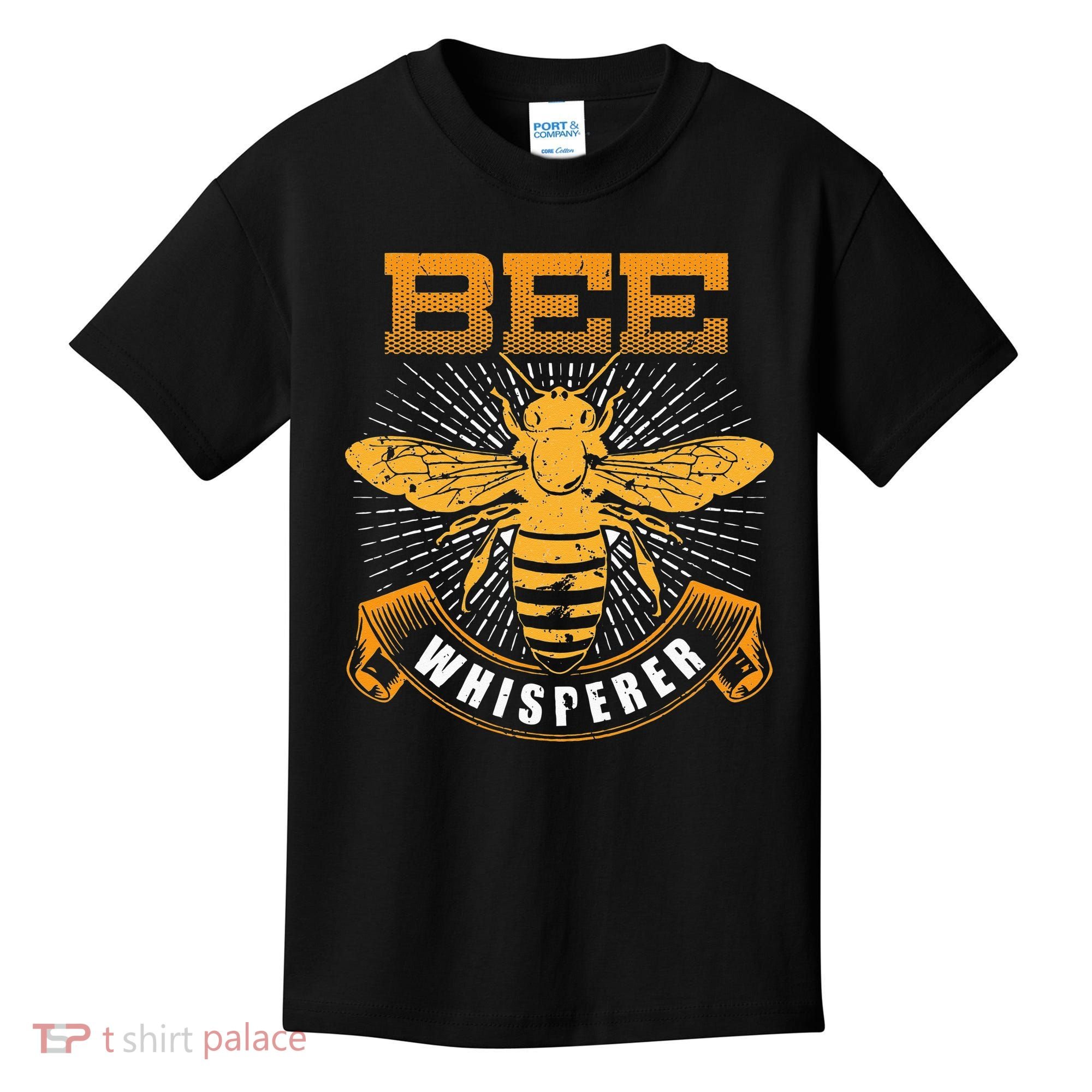 Bee Whisperer Honey Farmer Beekeeper Beekeeping Kids T-Shirt