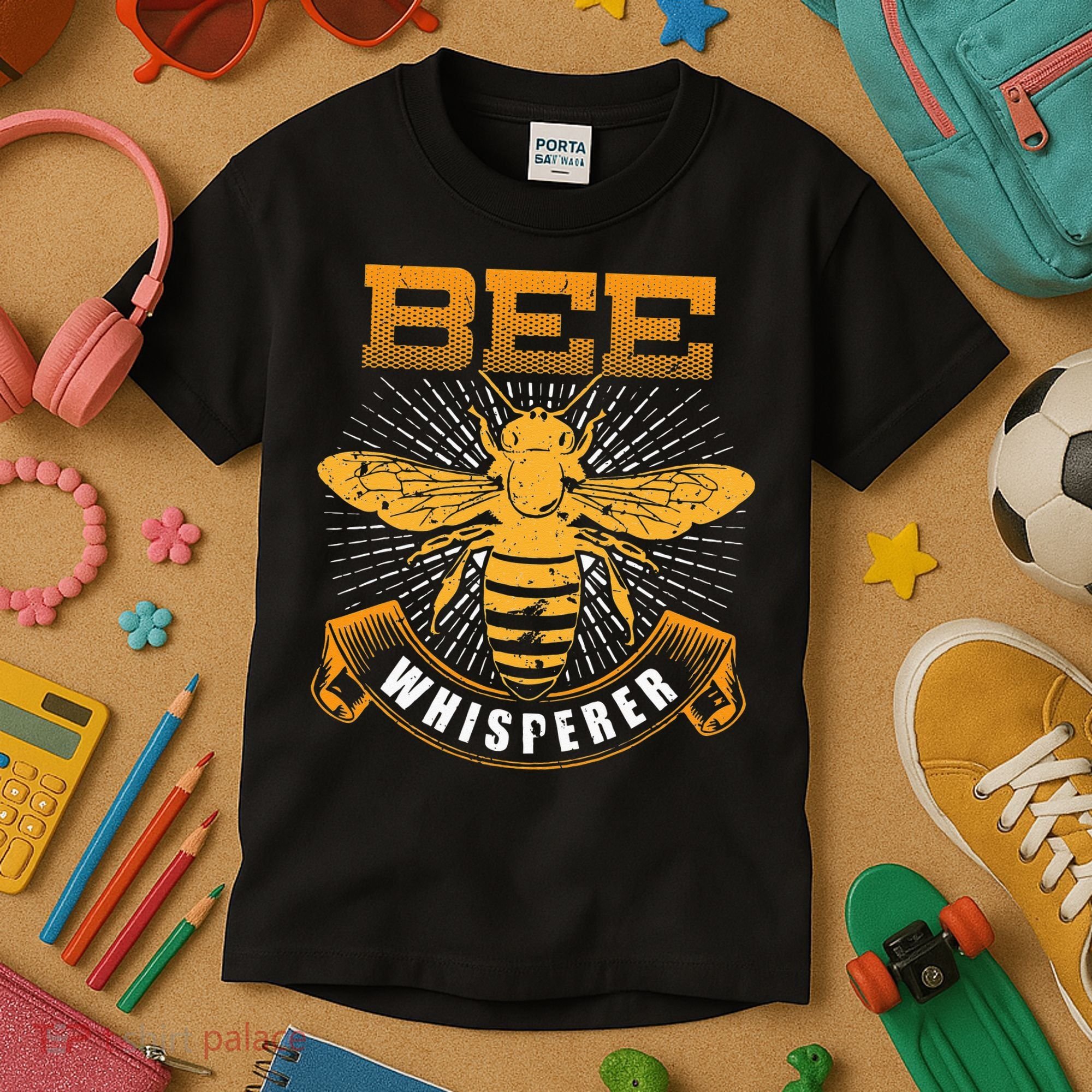 Bee Whisperer Honey Farmer Beekeeper Beekeeping Kids T-Shirt