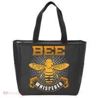 Bee Whisperer Honey Farmer Beekeeper Beekeeping Tote Bag thumb 0